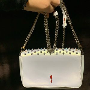 Christian Louboutin Spiked Leather Cross Body Bag🖤